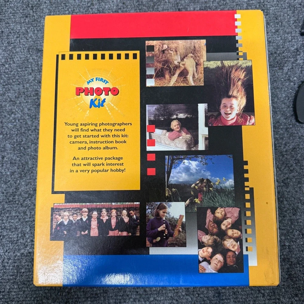 My First Photo Kit Reusable 35mm Camera‎ Mini Photo Album Instruction Book Gift